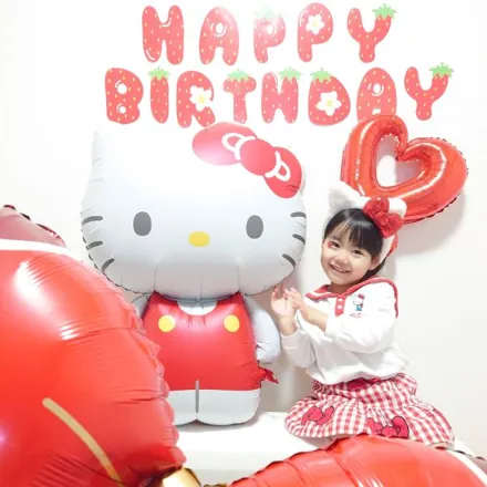 3rd Designのバルーン誕生日飾り付け事例