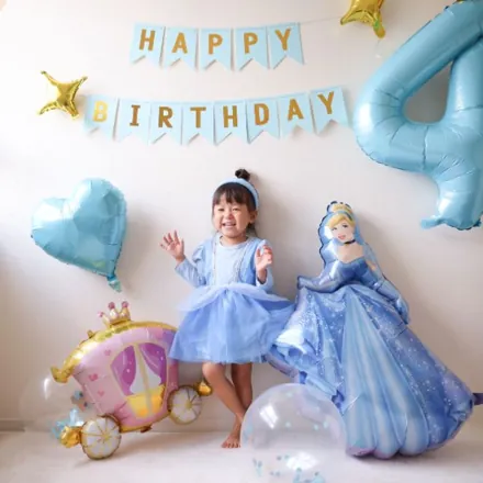 3rd Designのバルーン誕生日飾り付け事例
