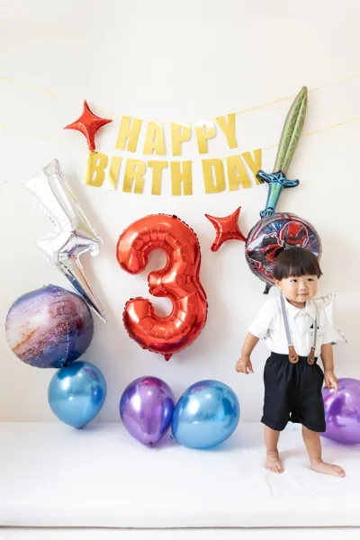 ギャバンの誕生日飾り付け